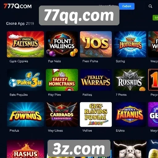 Jogos populares no 77qq.com atraem novos usuários